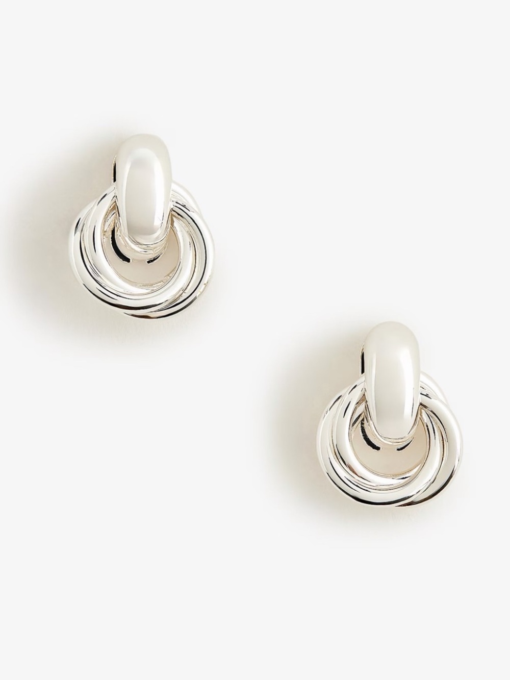J.Crew Factory Knotted Drop Statement Earrings